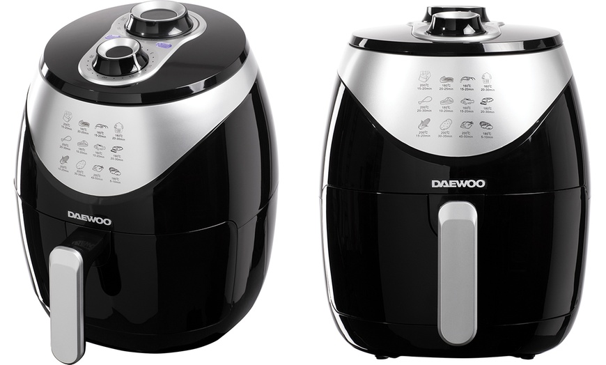 Image 2: Daewoo 4L Single Pot Air Fryer