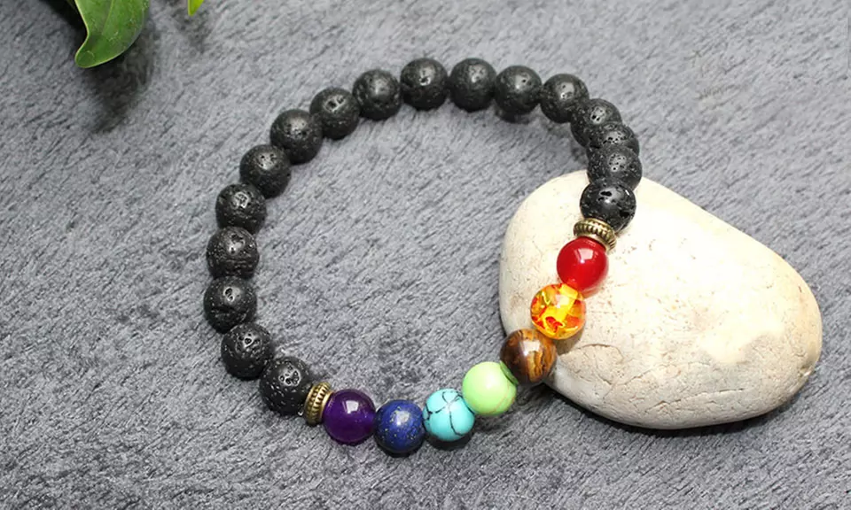 1, 2 ou 4 bracelets magnétiques chakra - Second Medium