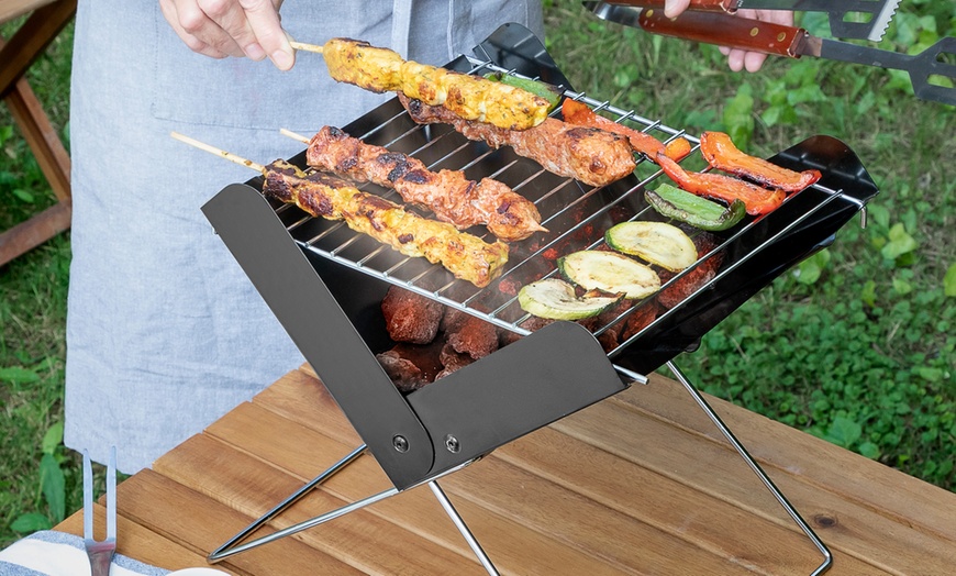 Image 34: Barbecue de table pliable au charbon de bois InnovaGoods