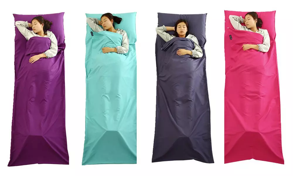 1x oder 2x Schlafsack aus 100% Baumwolle in der Farbe nach Wahl - Primary Image