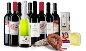 Wine, Cheese and Ham Hamper