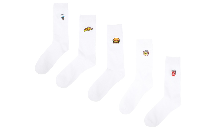 Image 5: Five Pairs of Men's Socks