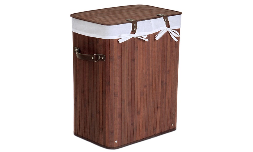 Image 7: Bamboo Laundry Basket