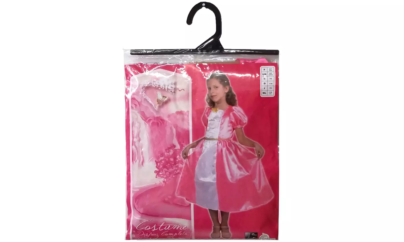 Robe de princesse en satin rose - Second Medium