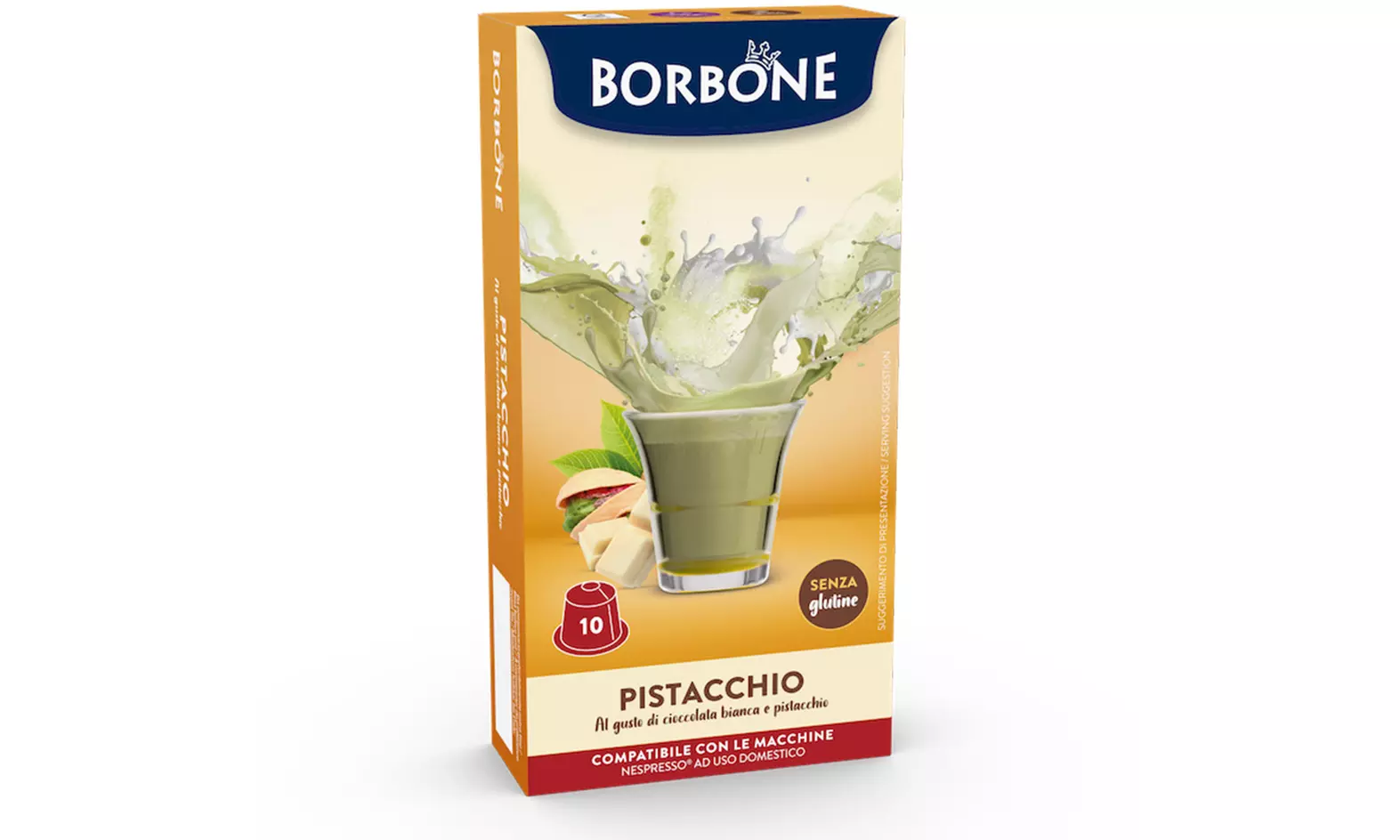 60 o 120 capsule Borbone compatibili con Nespresso