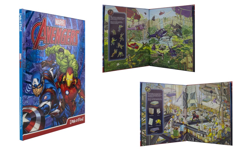 Image 7: Marvel Look and Find Books 3-Pack