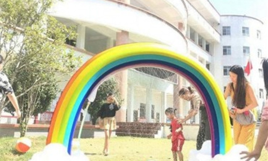 Image 3: Inflatable Rainbow Sprinkler