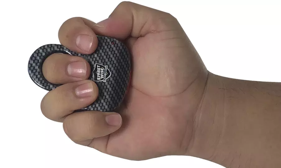 Streetwise Security Sting Ring 18,000,000V HD Carbon Finber Stun Gun - Primary Image