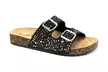 Alexis Bendel Peggy Women Double Buckle Straps Sandals Flip Flop Platform Footbed Sandals - Second Medium