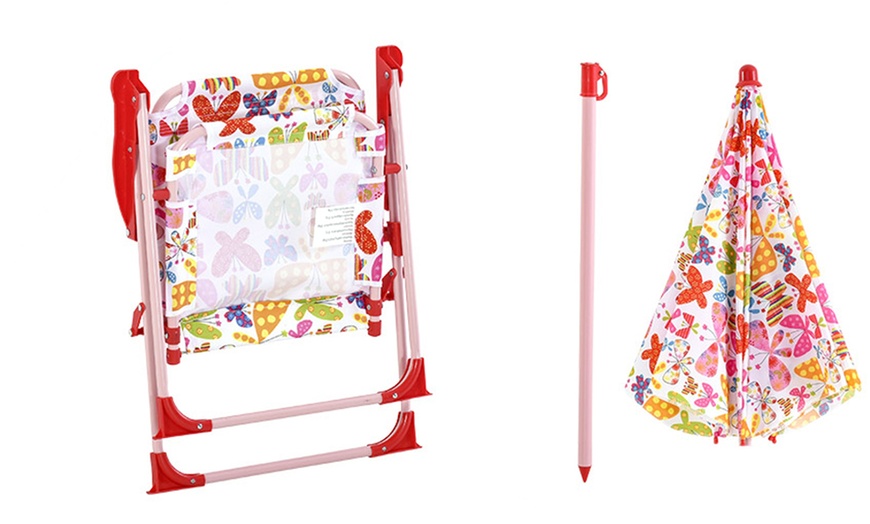 Image 2: Outsunny Kids Bistro Set