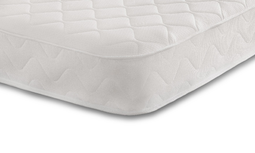 Image 5: Memory Foam Open Coil Spring Core Mattress