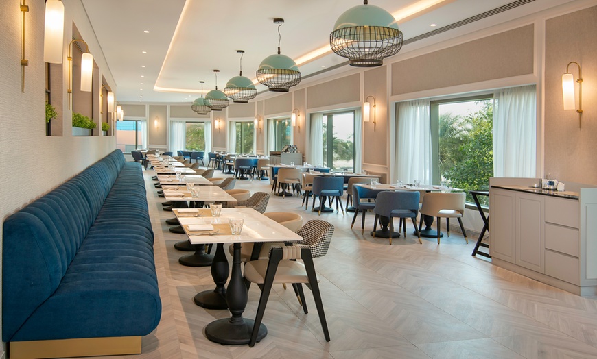 Image 1: Buffet with Beverages at Flavours Restaurant at 5* Sheraton Abu Dhabi