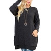 Image 3: Riah Fashion Women's Popcorn Pocket Sweater