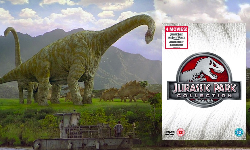 Image 1: Jurassic Park 4 Movie Collection