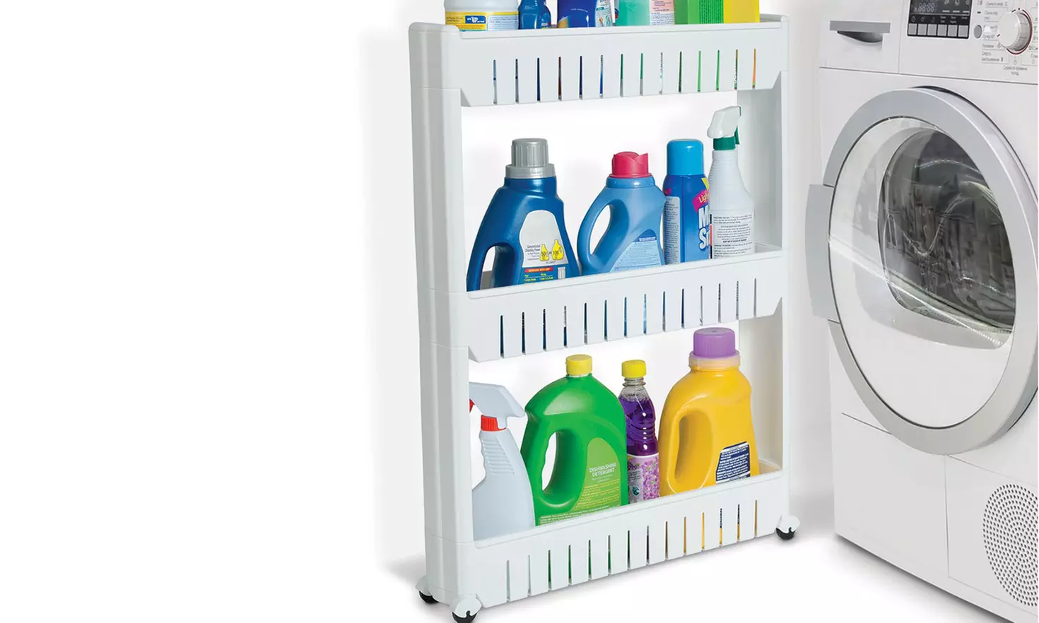 Hasta 4 Estantería con ruedas - Primary Image