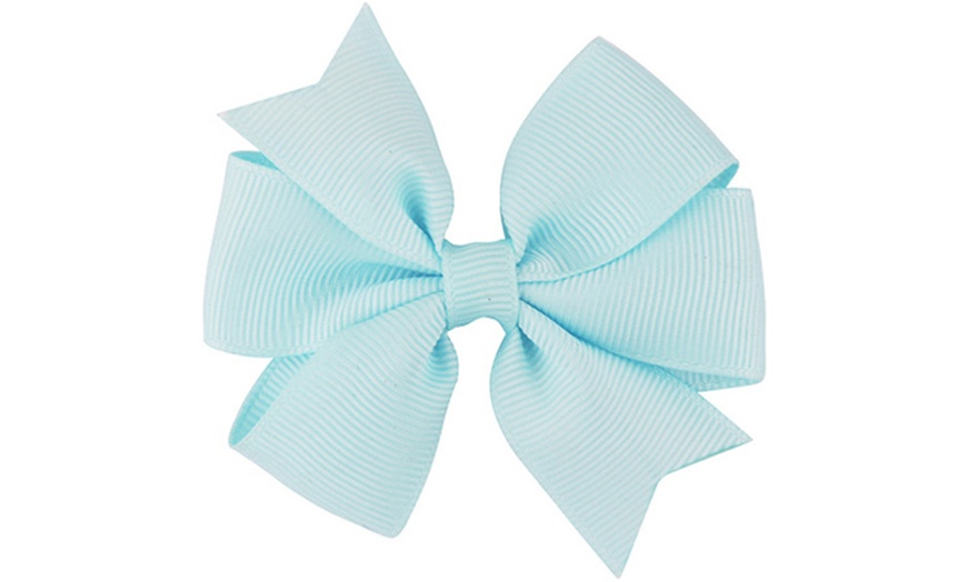 Image 6: Pack of 10 Hair Bows for Kids