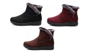 Waterproof Slip-On Ankle Boots