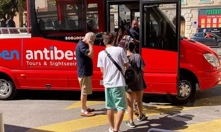 Circuit petit train et/ou bus panoramique avec Open Antibes