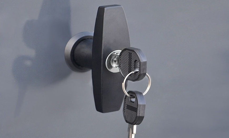 Image 7: Caja metálica de almacenamiento