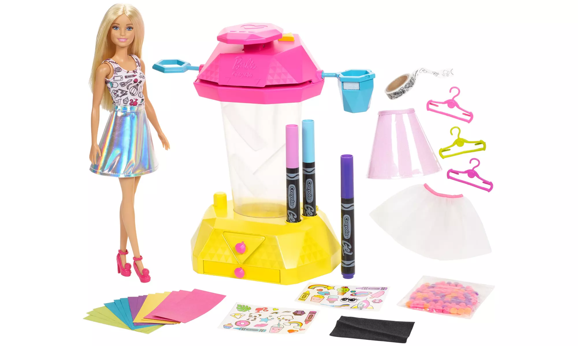 Barbie Gift Collection - Crayola Skirt Studio or Care Clinic - Primary Image
