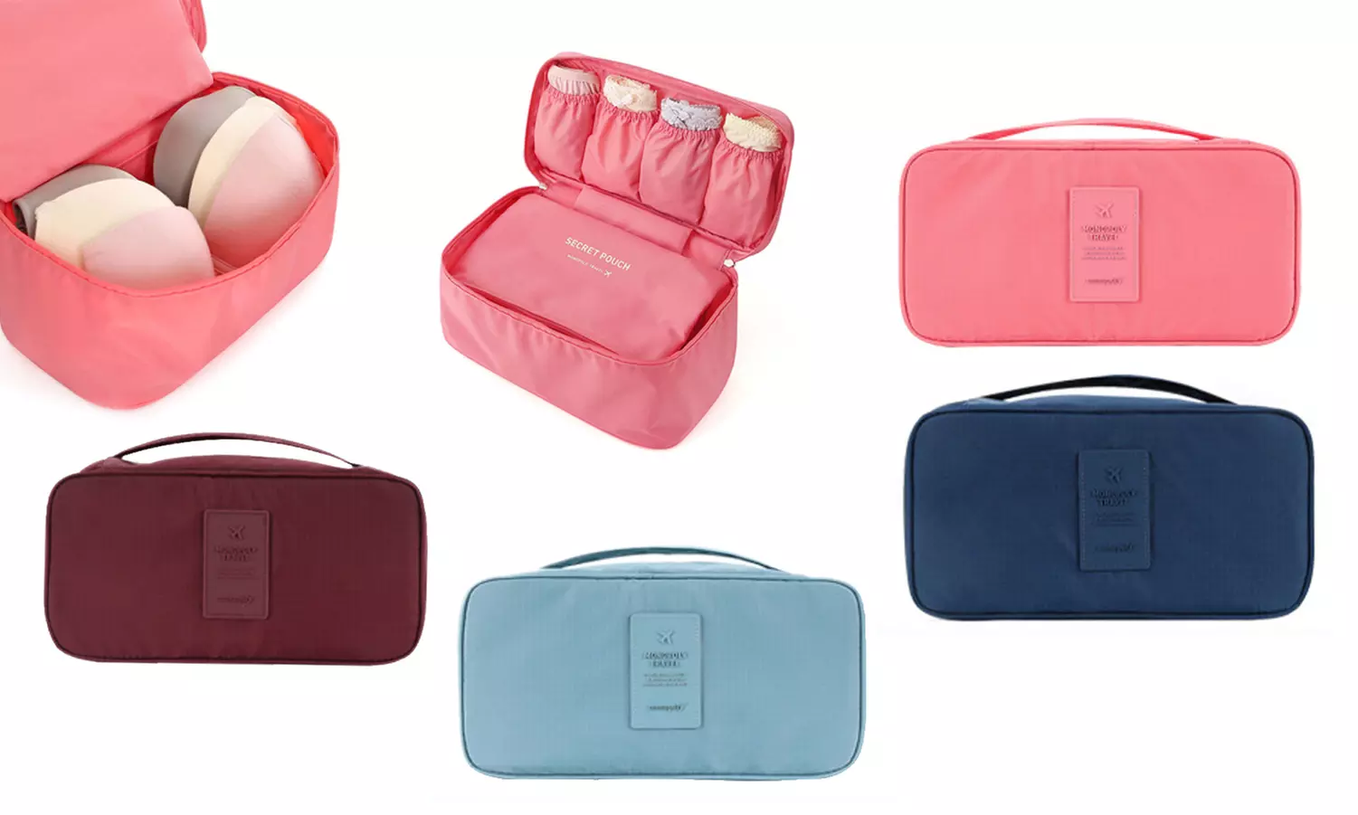 1 à 4 organisateurs de lingerie, coloris au choix - Primary Image