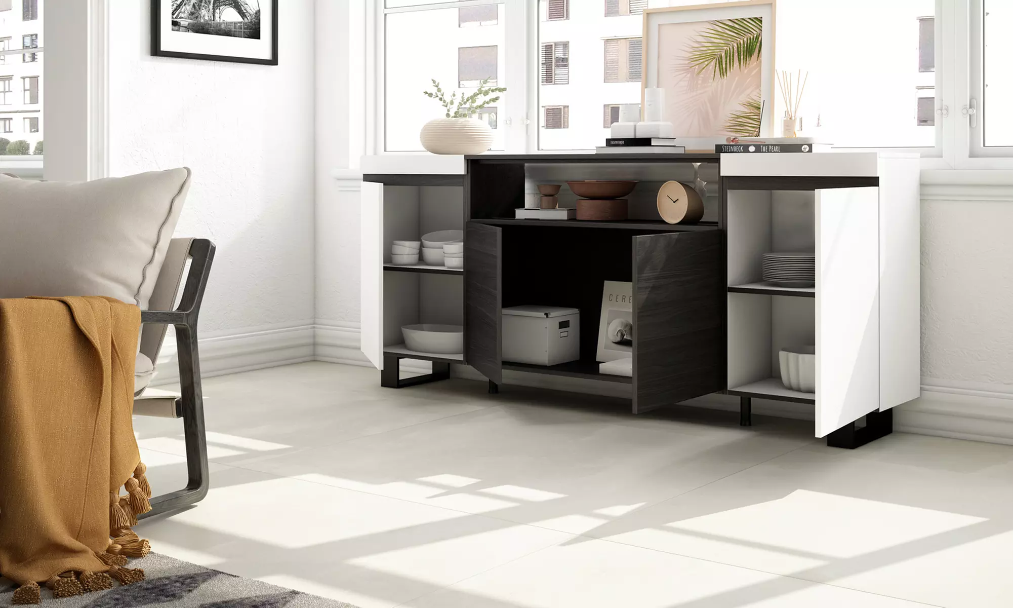 Sideboard mit großem Stauraum