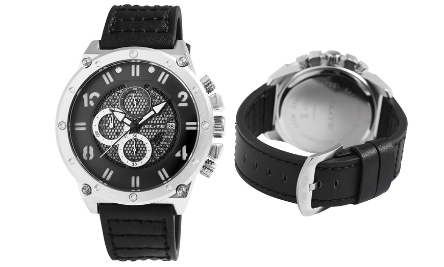 Image 13: Montre pour homme Elite