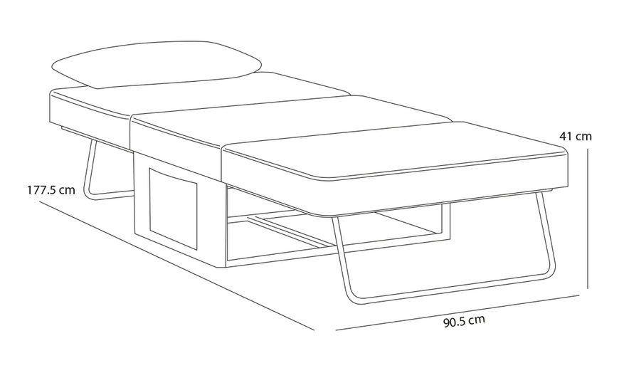 Image 7: Divano-letto 4 in 1