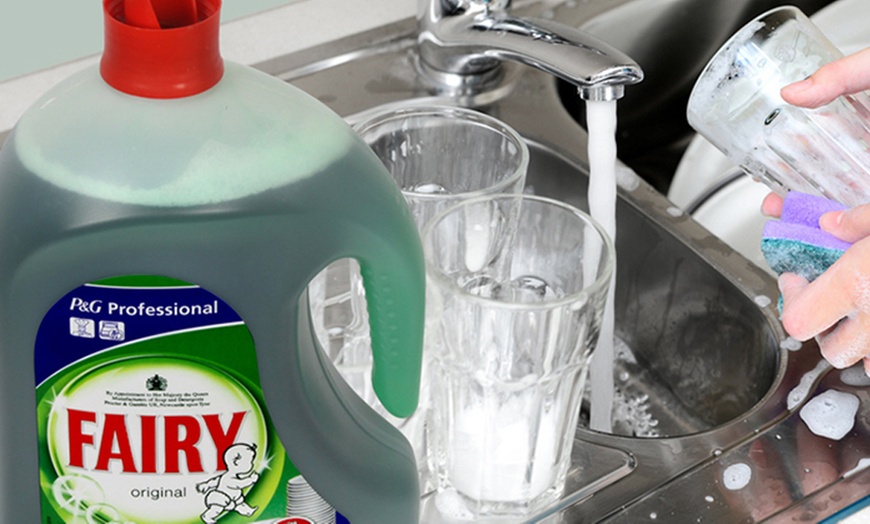 Image 1: 2.5L Fairy Washing Up Liquid