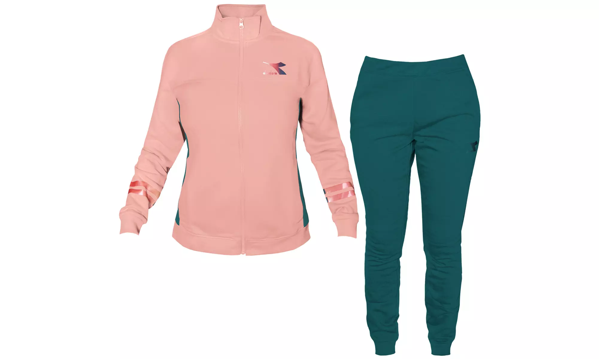 Tuta Diadora da donna in cotone felpato, disponibile in 3 colori e varie taglie - Image 4