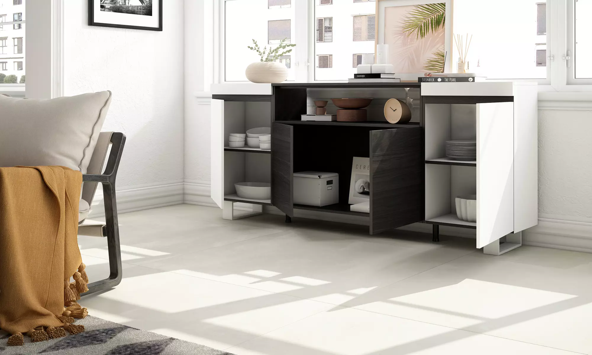 Sideboard mit großem Stauraum