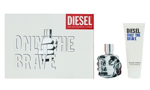 Diesel Only The Brave Eau De Toilette 50ml Gift Set