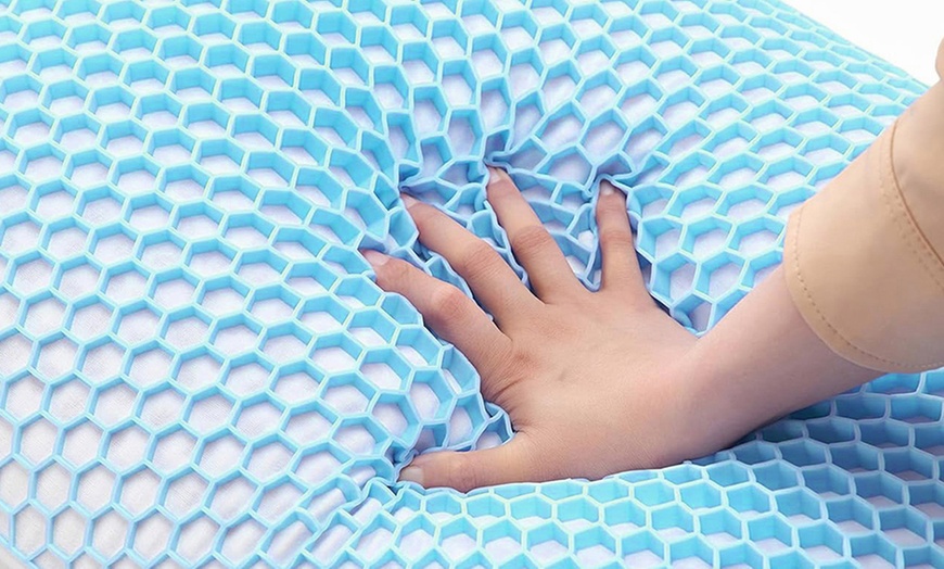 Image 7: Cuscino in memory foam con struttura a nido d'ape, Sampur