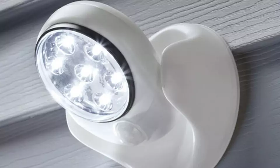 Cordless Outdoor LED Motion Sensor Light - Primary Image