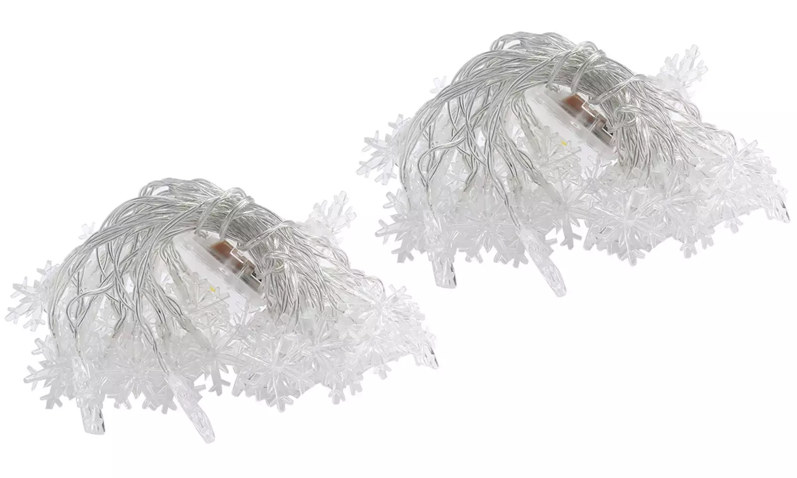 Stringa di luci LED a forma di fiocco di neve