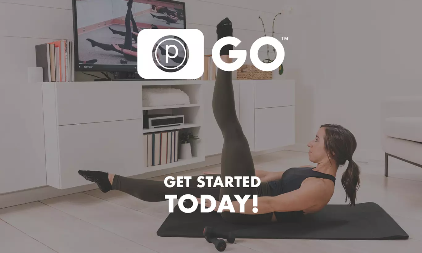 Online Fitness Classes with Studio Session from Pure Barre GO On Demand (Up to 63% Off). Two Options Available. - Second Medium