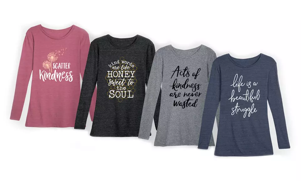 Women's Inspirational Long-Sleeve Shirt - Primary Image