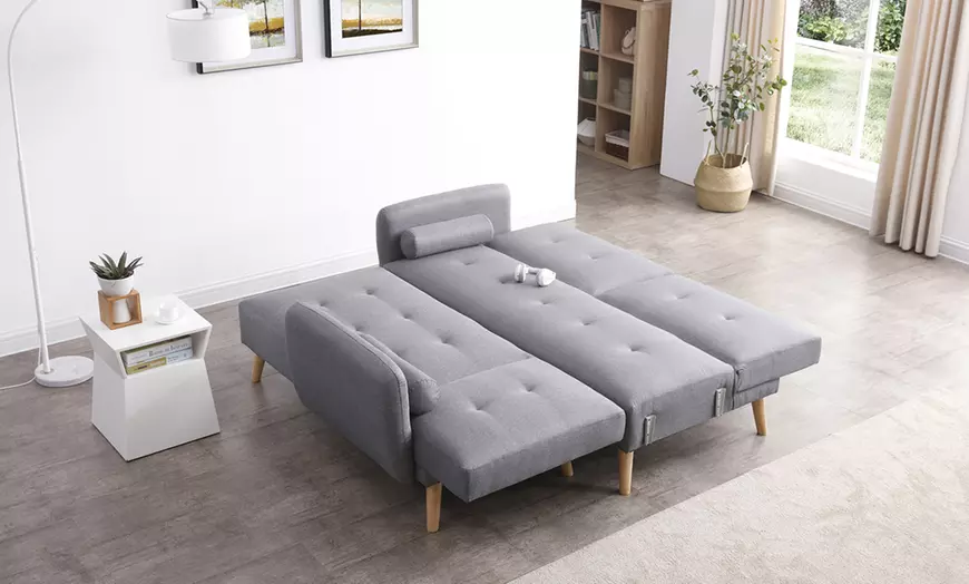 Image 4: Canapé scandinave convertible 3 places "Abenra"
