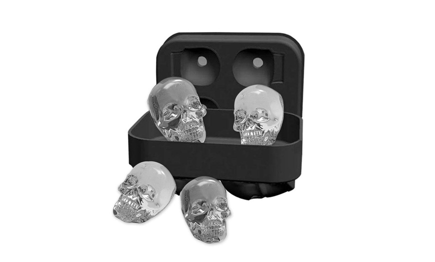 Image 3: 3D Skull Ice Trays