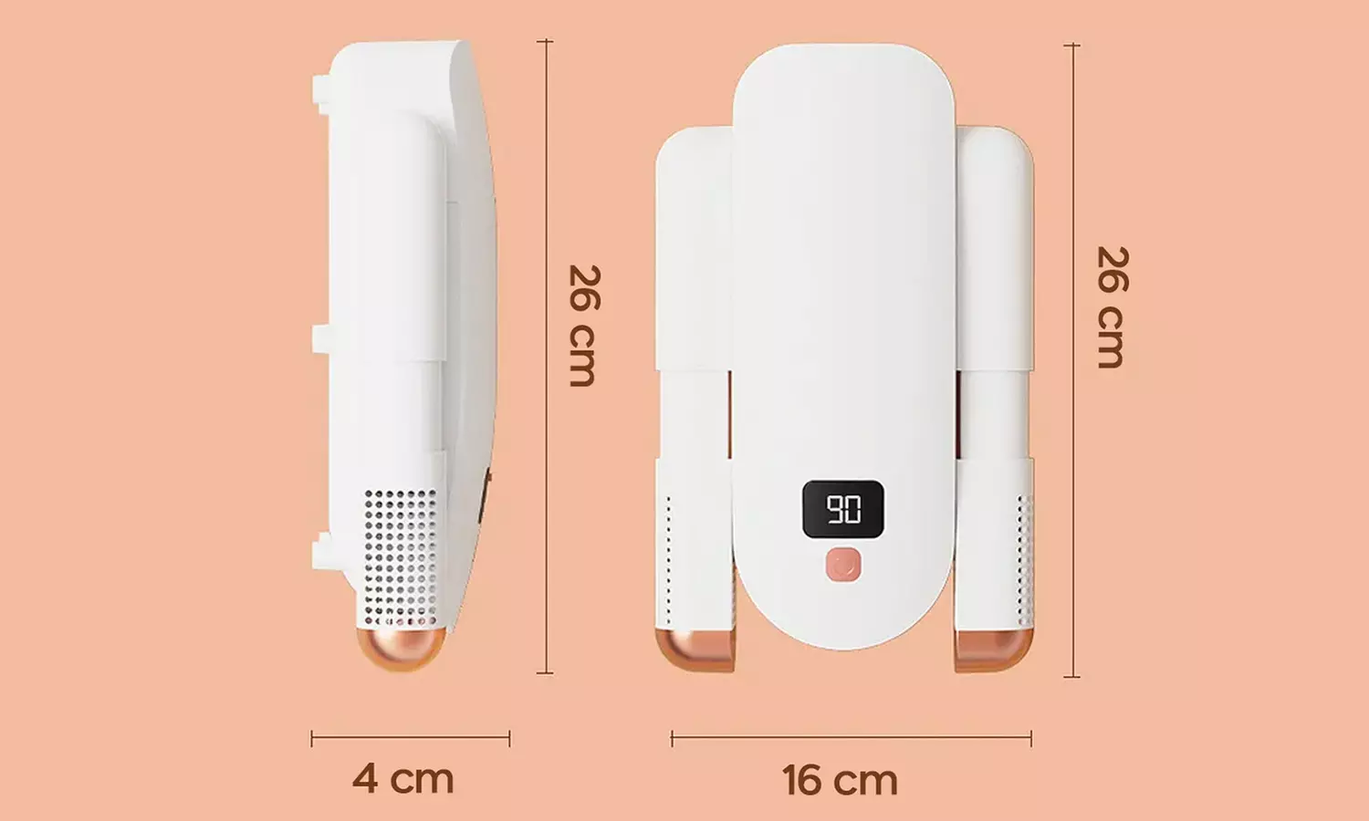 Séchoir à chaussures électrique 300 W - Image 5