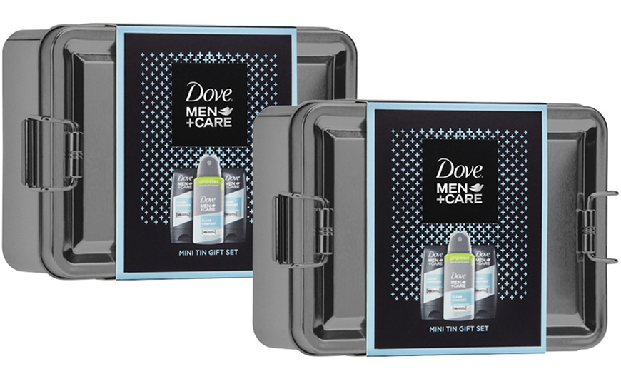 Image 4: Dove Men+Care Tin Gift Set