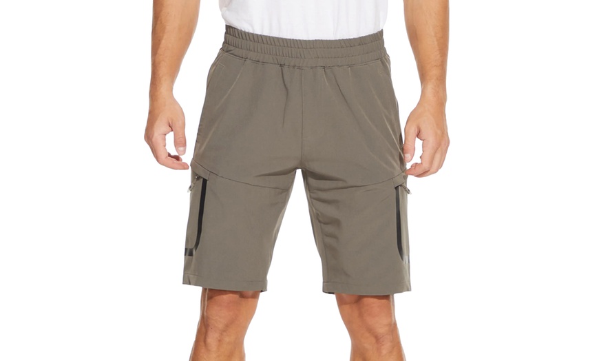 Image 11: Blu Apparel Men's Outdoor/Sports Shorts 