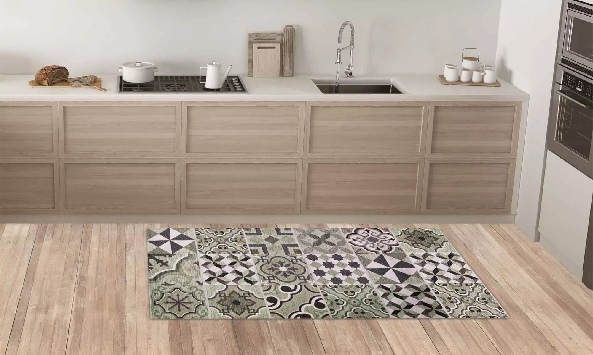 Tapis de cuisine anti-dérapant