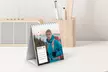 Personalisierter Foto-Tischkalender zum Selbstgestalten in 2 Größen von Photo Gifts (bis zu 74% sparen) - Second Medium