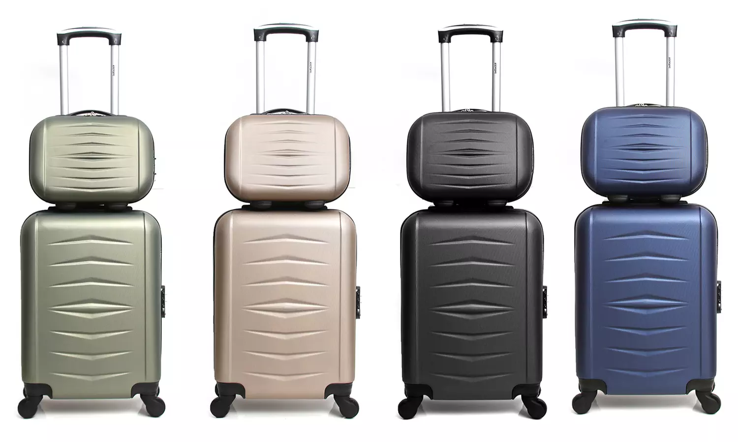 Infinitif Oviedo Cabin Trolley Suitcase with Vanity Case - Primary Image