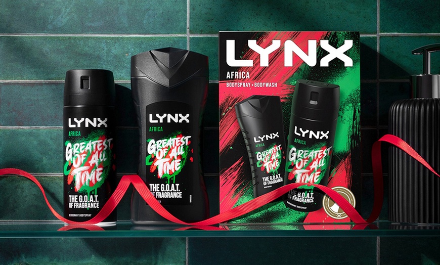 Image 8: Lynx Africa Greatest of All Time Body Wash and Body Spray Gift Set 