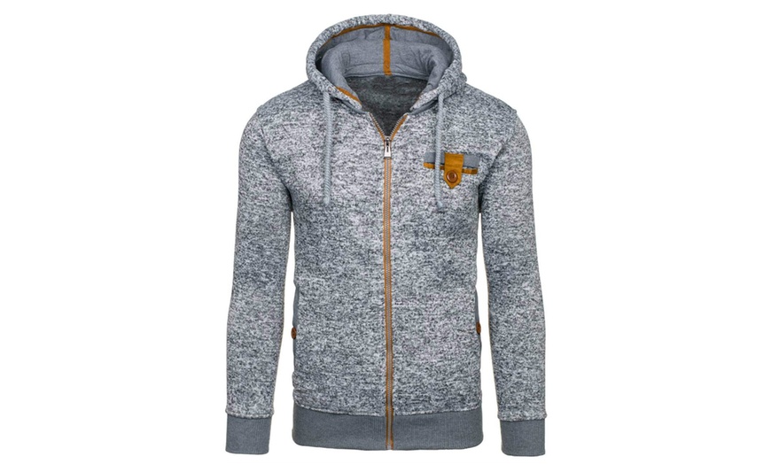 Image 3: Herren-Hoodie mit Reißverschluss