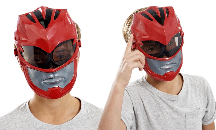 Image 1: Power Rangers Red Ranger Mask 