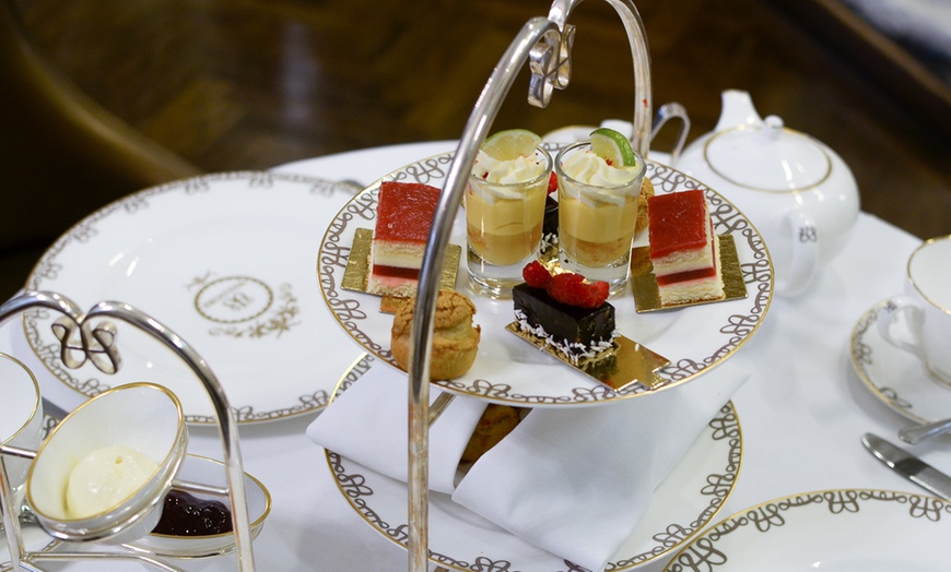 Image 1: 5* Champagne Afternoon Tea