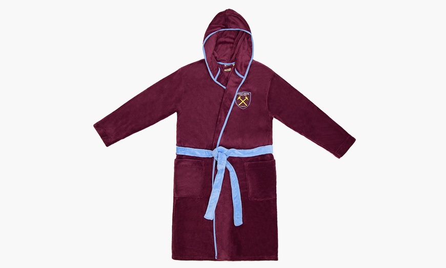 Image 7: Unisex Football Dressing Gown